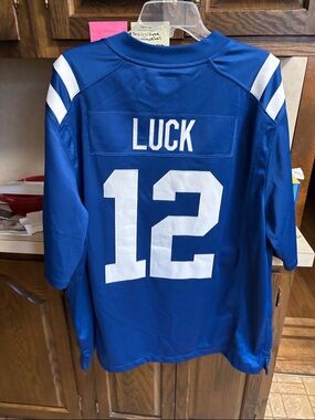 Andrew Luck Nike On Field Indianapolis Colts Jersey Stitched Men’s Size XXL